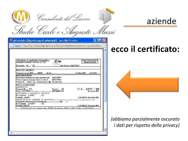 SCARICARE CERTIFICATI TELEMATICI INPS